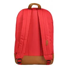 Mochila Básica Unissex Escolar Lisa Convoy Cor Vermelho Foto  mini 1