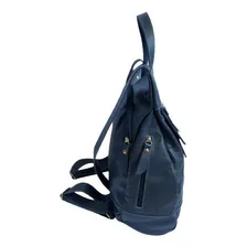 Mochila Bolsa De Couro Legitimo Passeio Faculdade Foto mini  3