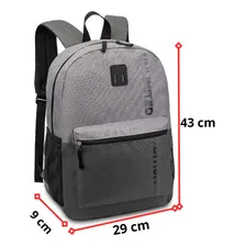Mochila Bolsa Escolar Juvenil Adulto Reforçada Foto mini 4