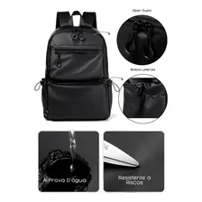 Mochila Bolsa Executiva Notebook Impermeável Emborrachada Foto mini 4