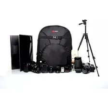 Mochila Bolsa Foto West Vmb Canon Nikon Sony Cor Preto Foto mini  2