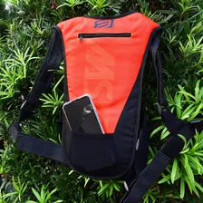 Mochila Bolsa Hidratação Asw Race Laranja Cross Bike 2litros Foto mini 3