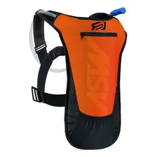 Mochila Bolsa Hidratação Asw Race Laranja Cross Bike 2litros Foto mini 1