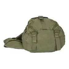 Mochila Bolsa Lona Masculina Feminina Kvn 1 Alça Transversal Cor Bordô Foto mini  3