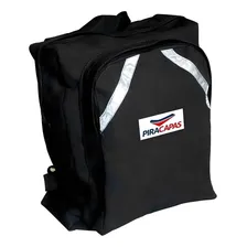 Mochila Bolsa Lona Resistente Qualidade Muito Grande Cor Preto Foto  mini 1
