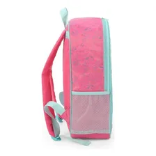 Mochila Bolsa Mala Unicornio Infantil Feminina Costas Menina Cor Azul-turquesa Foto mini  2
