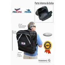 Mochila Bolsa Nylon Motoqueiro Reforçada Piracapas Foto mini 1
