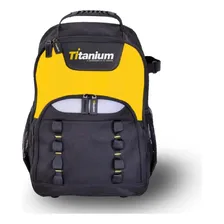 Mochila Bolsa Para Ferramentas De Trabalho Profissional Cor Preto Foto mini 1