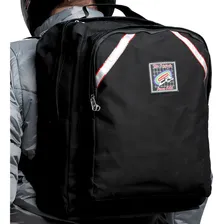 Mochila California Motoboy Tradicional (m) Cor Preto Foto mini 1