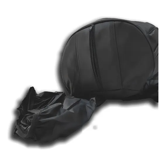 Mochila California Racing Com Capa Cor Preto Foto 1
