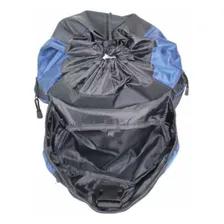 Mochila Camping Trilha Caminhada 75 Lts Reforçada Esportiva Cor Azul Foto mini 3