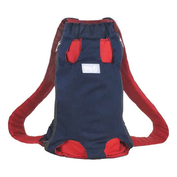Mochila Canguru Transporte Passeio Para Cachorro Cor Marinho Tamanho G Foto 1