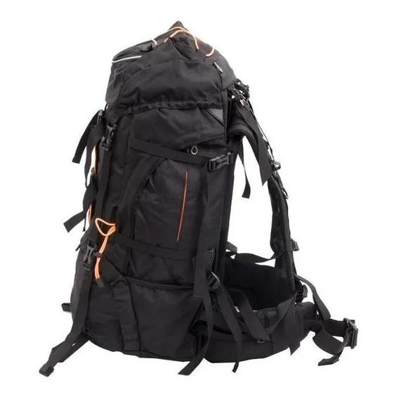 Mochila Cargueira Camping Crampon Tech 65 Litros Grande Foto 1