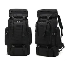 Mochila Cargueira Grande Impermeável Trilha Acampamento Foto mini 1