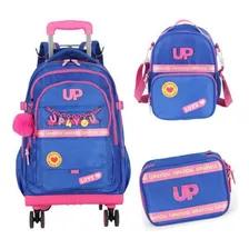 Mochila Carrinho 360 Haste Dupla Up4you Porta Notebook Foto mini 1