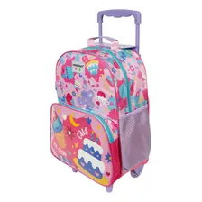 Mochila Carrinho Container Kids Doces Rosa Dermiwil Foto mini 2