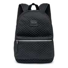 Mochila Cavalera Moda Feminina Luxo Fashion Preta Resistente Cor Preto Foto  mini 1