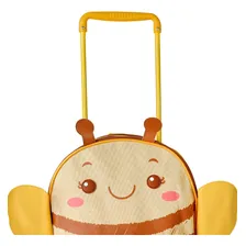 Mochila Com Rodinhas Infantil Escolar Menina- Abelha Foto mini 4