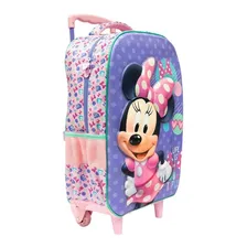 Mochila Da Minnie Alto Relevo Luxo Xeryus - Lilás Foto mini  2
