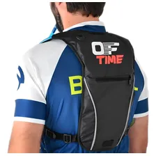 Mochila De Hidratação Slim Offtime 2 Litros Térmica Corrida Cor Preto Desenho Do Tecido Liso Foto mini 1