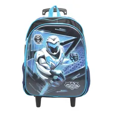Mochila De Rodinhas Grande Max Steel 15x Foto mini 3