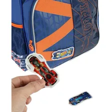 Mochila de Rodinhas Hotwheels Azul Foto mini 3