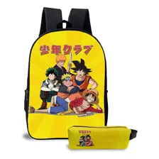 Mochila E Estojo Escolar Anime Encontros Cor Mochila E Estojo 1 Foto  mini 1