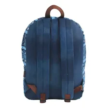 Mochila Escolar Capricho Etnic Blue Dermiwil Foto mini 3