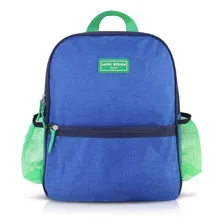 Mochila Escolar Infantil Menino Menina Pequena Jacki Design Cor Azul Foto mini 1