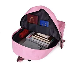 Mochila escolar Paragon Mochila Tiktok, mochilas TikTok, mochila juvenil, mochila escolar feminina, mochila escolar feminina, mochila escolar masculina cor rosa 25L Foto mini 4