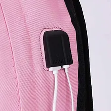 Mochila escolar Paragon Mochila Tiktok, mochilas TikTok, mochila juvenil, mochila escolar feminina, mochila escolar feminina, mochila escolar masculina cor rosa 25L Foto mini 3