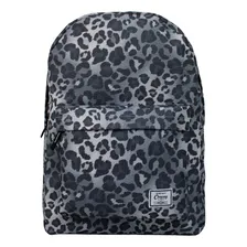 Mochila Estampa De Onça Yins Preto Foto mini 1