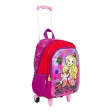 Mochila Ever After High Apple White 3d Rodinhas G Sestini Foto mini 1