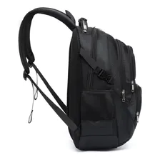 Mochila Executiva Masculina Notebook Preto Espaçosa Foto mini 3