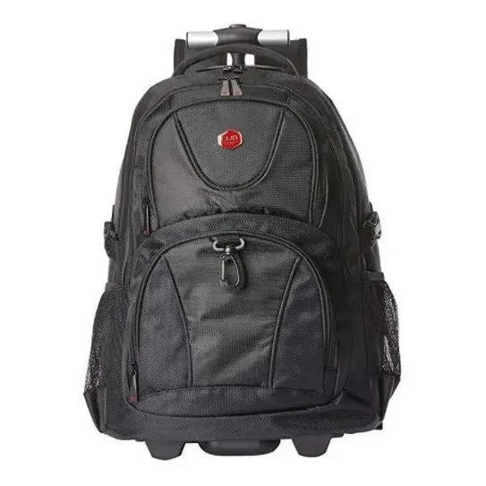 Mochila Executiva Premium Notebook Com Rodinhas Espaçosa Foto 1