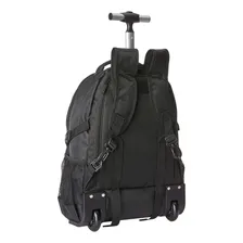 Mochila Executiva Premium Notebook Com Rodinhas Espaçosa Foto mini 3