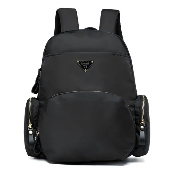 Mochila Feminina Cavalera Modelo Bag's Moda Fashion Moderna Cor Preto Foto 1