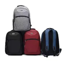 Mochila Feminina Masculina Bolsa Prova D'água C/ Alça Laptop Foto mini 2