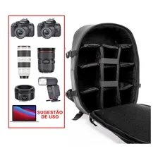 Mochila Fotográfica Photopro Mini Style Azul Notebook 15 Foto mini 4