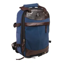 Mochila Fotográfica Photopro Mini Style Azul Notebook 15 Foto  mini 1