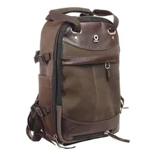 Mochila Fotográfica Photopro Mini Style Preta Notebook Capa Cor Marrom Foto mini 1