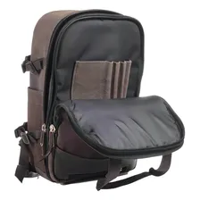 Mochila Fotográfica Photopro Mini Style Preta Notebook Capa Cor Marrom Foto mini 4