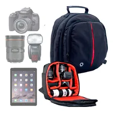 Mochila Fotográfica Pix Profissional Photopro Divisórias Cor Preto Foto  mini 1