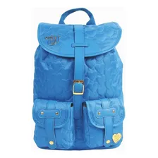 Mochila G Capricho Love Azul Blue Costa Dmw Feminina Grande Foto mini 1