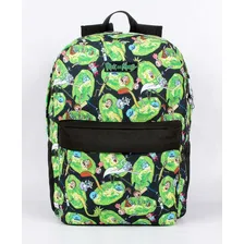 Mochila G Costa Rick And Morty Estojo Escolar Dermiwil Cap Cor Preto Foto mini 2