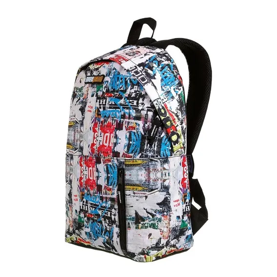 Mochila G Dermiwil Overprint Grafite Foto 1