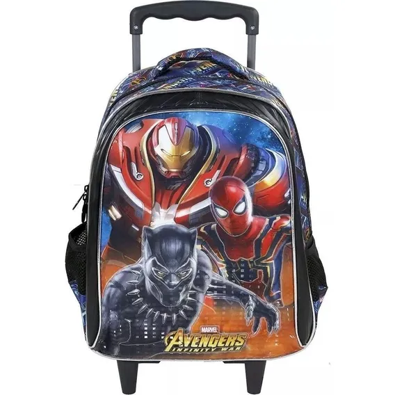 Mochila G Infantil Rodinhas Os Vingadores Marvel Avengers Foto 1