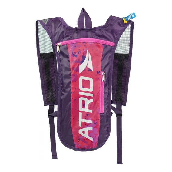 Mochila Hidratação Ciclismo Corrida Atrio 1,5l Bike Rosa Foto 1