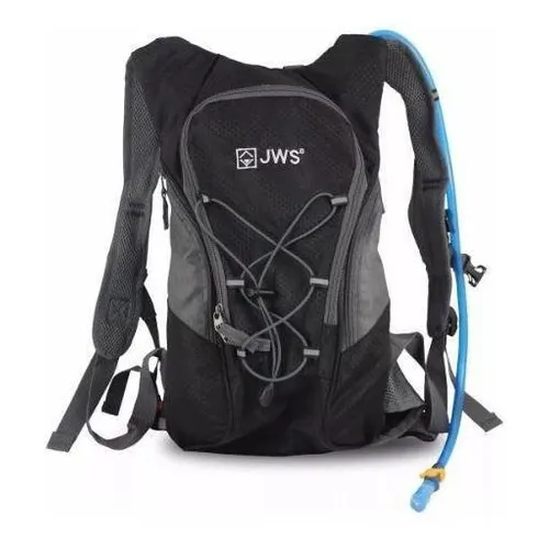 Mochila Hidratação Térmica Bolsa D' Água 2 Litros Bike Preta Foto 1