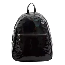Mochila Holografica Pagani Preta Foto  mini 1
